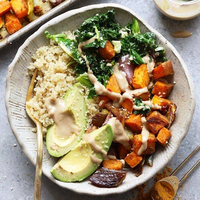 Quick Sweet Potato Vegan Buddha Bowl: Dinner in Under an Hour